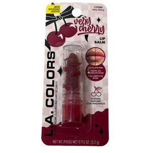 LA Colors Very Cherry Lip Balm Pink Tint Hydrating
